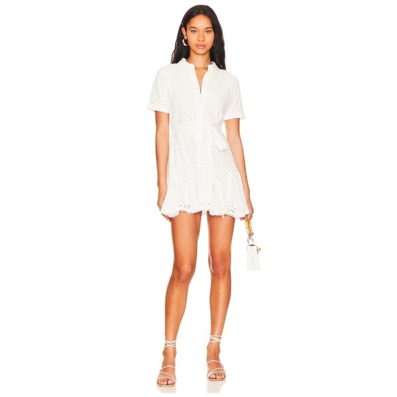 🆕🔥 REVOLVE HEARTLOOM Drea Dress in Eggshell XS - Picture 9 of 11